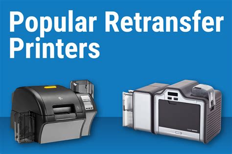 retransfer id card printer